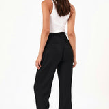 ROLLAS CHLOE PLEAT LINEN PANT