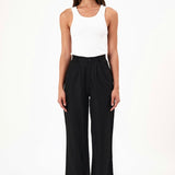 ROLLAS CHLOE PLEAT LINEN PANT