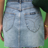 ROLLAS CUTOFF DENIM SKIRT