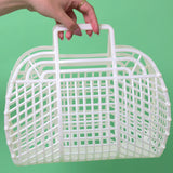 RETRO JELLY BASKET, PEARL