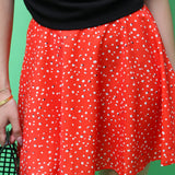 AMALFI POLKA DOT MINI SKIRT