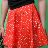 AMALFI POLKA DOT MINI SKIRT