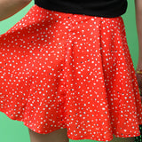 AMALFI POLKA DOT MINI SKIRT