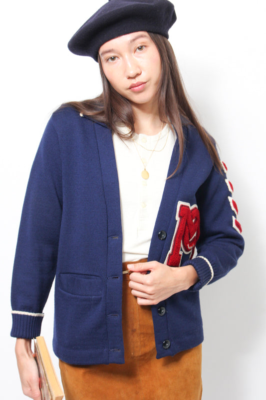 Vintage letterman online sweater