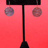 VINTAGE STERELING SILVER COIN EARRINGS