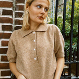 HAZEL SHORT SLEEVE SWEATER