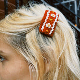 DAISIES CROCHET HAIR CLIP