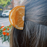 ORANGE SLICE CLAW CLIP