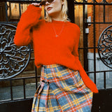 VINTAGE SCOTTISH PLAID SKIRT