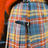 VINTAGE SCOTTISH PLAID SKIRT