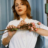 VINTAGE WHITE LACE BUTTON UP