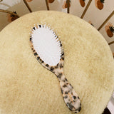 HEART HANDMADE HAIR BRUSH, TORTOISE