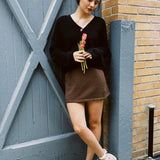 CARMEN KNIT MINI SKIRT