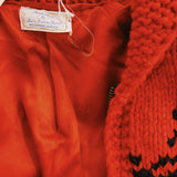 VINTAGE ALASKAN RED KNIT JACKET