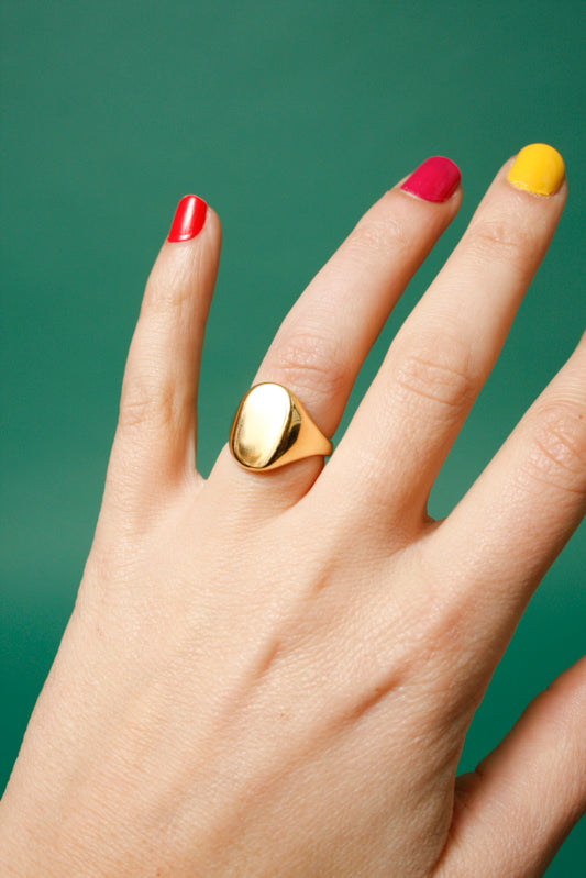 MEREWIF ELIOT SIGNET RING - Cloak and Dagger NYC